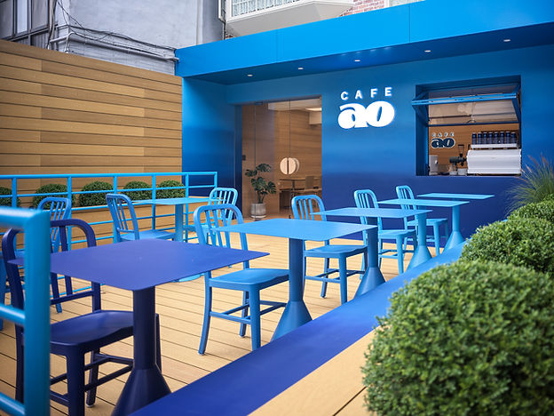商業餐廳設計｜Cafe AO｜元典設計